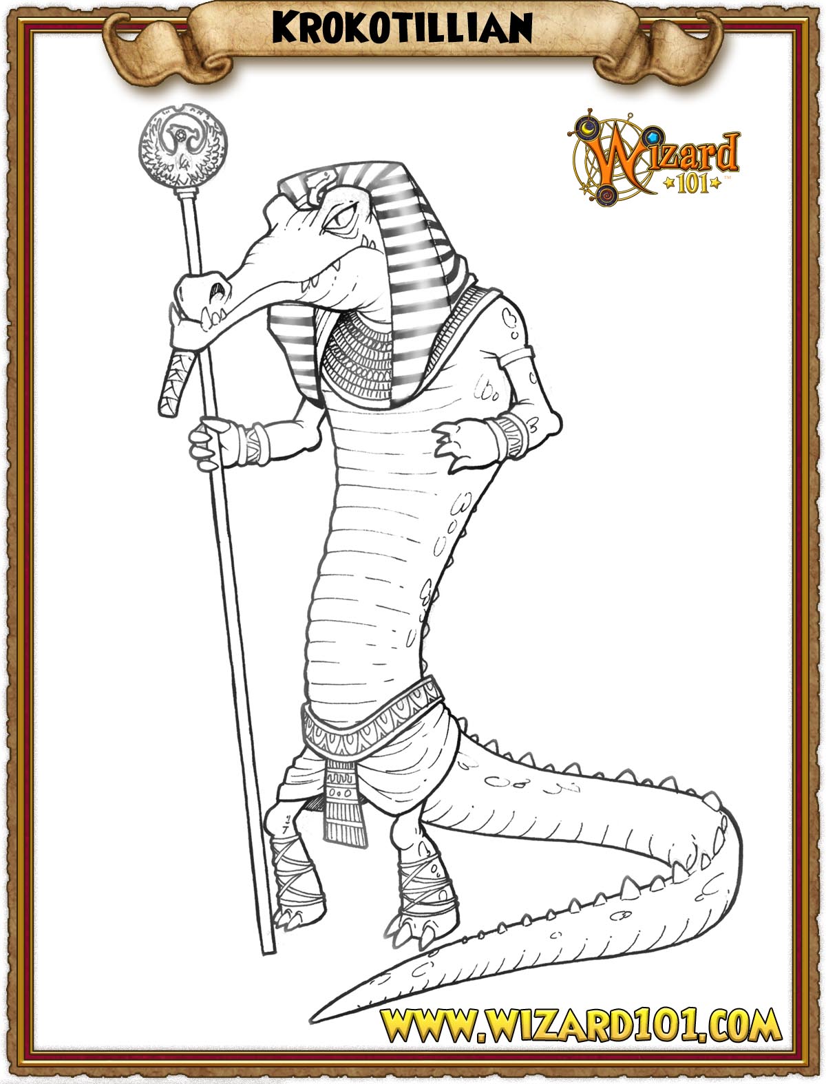 Coloring Pages | Wizard101 Free Online Game