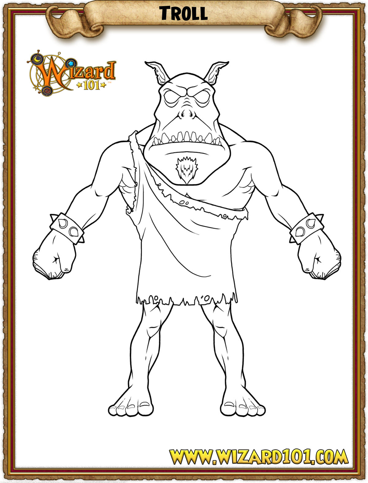 Coloring Pages | Wizard101 Free Online Game